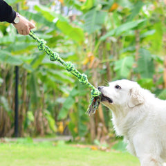 SHARLOVY jouet-corde-tir-plein-air-chien: parfait pour les jeux extérieurs