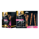 Bâtonnets tendre au poulet Sheba, plaisir simple et partageable pour chat.