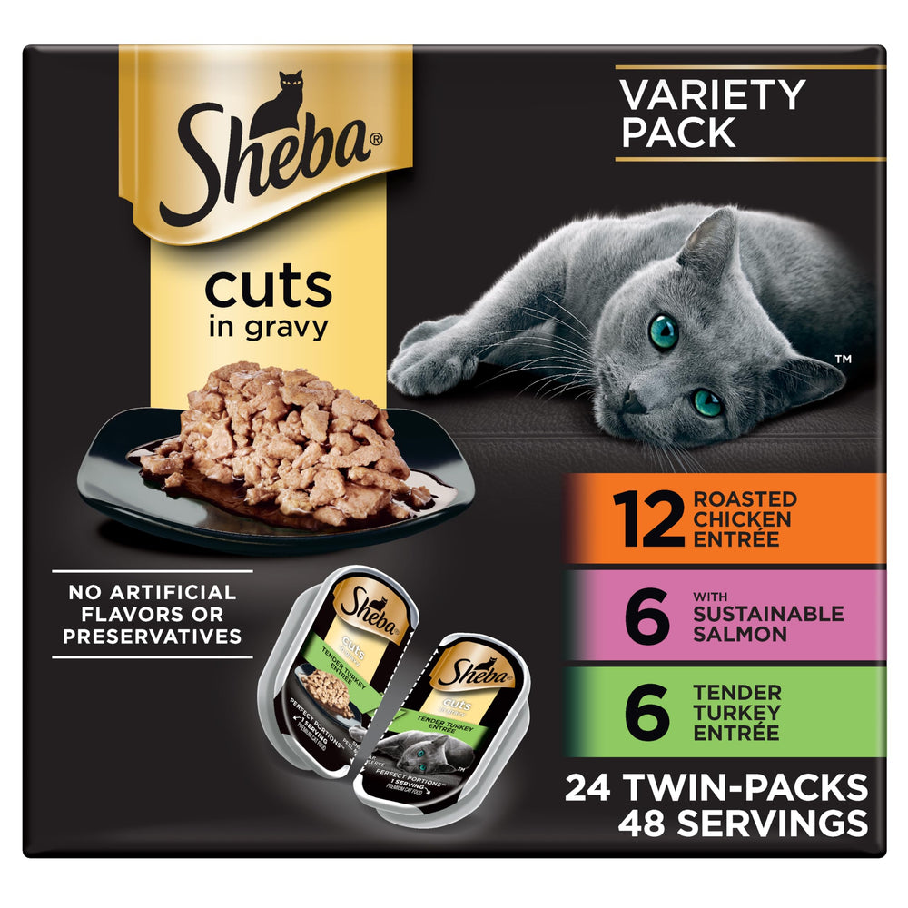Sheba portions parfaites – emballage pratique, prêt à servir