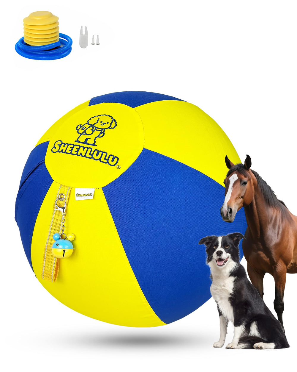 SHEENLULU balle herding 22 pouces avec poignée pour lancer loin