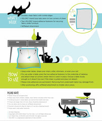 Sheer Fun For Cats: attache balle perforée incluse, ajout interactif pour pattes et réflexes