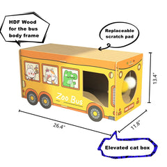 SHENGOCASE bus-chat plateau griffage remplaçable : entretien facilité et durable