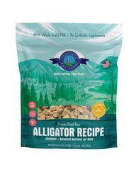 Shepherd Boy Farms alligator-seche-cru-sachet: repas complet pour chien actif.