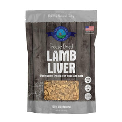 Friandises foie d'agneau Shepherd Boy Farms, friandise naturelle pour chiens et chats.