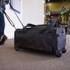 Intérieur doux et lavable du Sherpa porte-animaux sur roues, pour le confort.