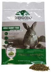 Sherwood Pet Health - lapin adulte avec pellets au foin Timothy, alimentation naturelle.