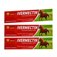 SHEVAT VITAMINS Ivermectine Pâte saveur pomme, tube 6,08 g, facile à administrer.