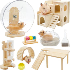 SHIBADOU roue silencieuse pour hamster, session calme et fluide