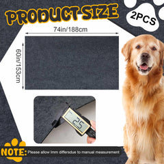 Tapis Shinylin impermeable et absorbant, protege sols et meubles.