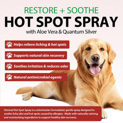 Shuangjia formule argent quantique, soin naturel pour la peau du chien