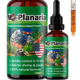 SHUNNIUB No Planaria Hydra Trap — bouteille 50 ml, soutien doux pour l'équilibre du bac