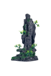 SiissaPeksid vue montagne arbre grotte pour un habitat naturel d'aquarium