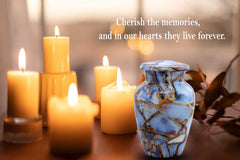 SILENT GOODBYES urne partage cendres : idéale pour partager une portion de cendres.