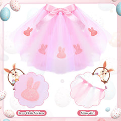 SilTriangle tutu chien rose, jupe légère pour un look festif.