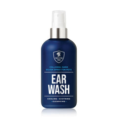 SilverMD, bouteille spray nettoyant oreilles, nettoyage doux pour chiens et chats.