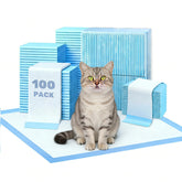 Simple Deluxe Tapis Chat 22x22, vue générale prêt à l'emploi dans la litière.