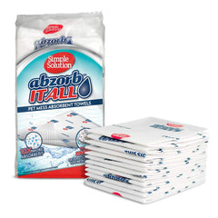 Simple Solution Abzorbitall essuie-absorbants: absorption rapide des liquides et saletés
