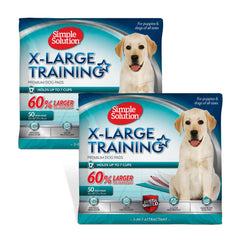 Tapis-pipi Simple Solution XL absorbant pour chiens grands, surface généreuse pour un recouvrement fiable