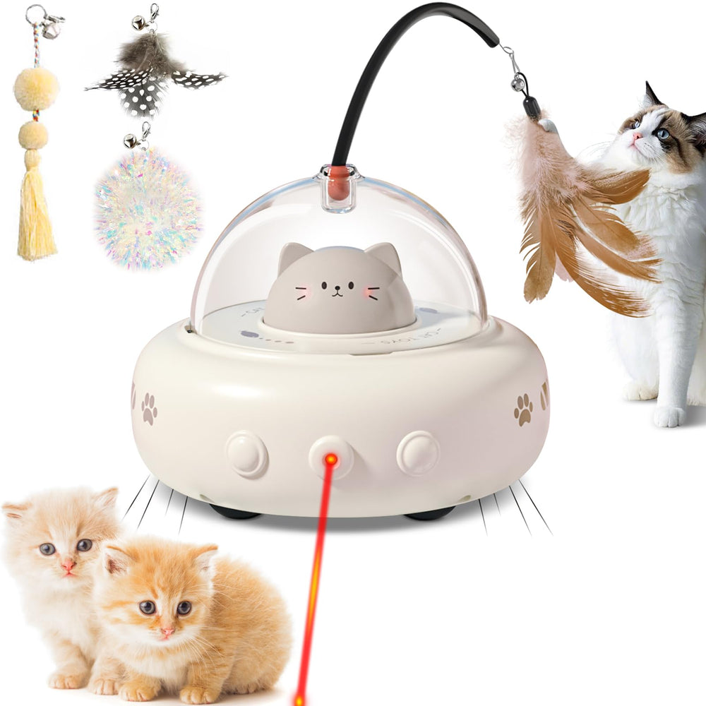 Simxihong, laser chat, jouet interactif stimulant l'instinct de chasse et activité physique.