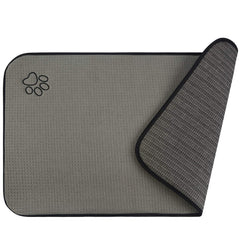 SINLAND tapis animal antidérapant pour bol, stabilité lors des repas