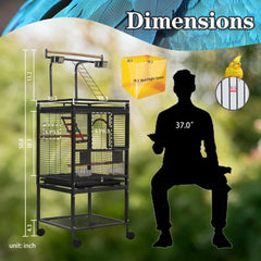 Porte-cage Sinopet facilitant le déplacement et le transport.