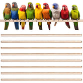Sintuff perches bois naturel 24 pouces, texture douce pour le confort des oiseaux.