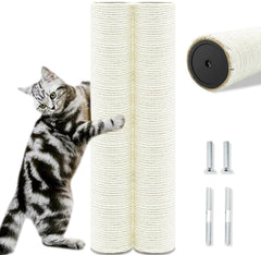 Siyipur poteau remplacement chat 40 cm, poste robuste pour griffage régulier.