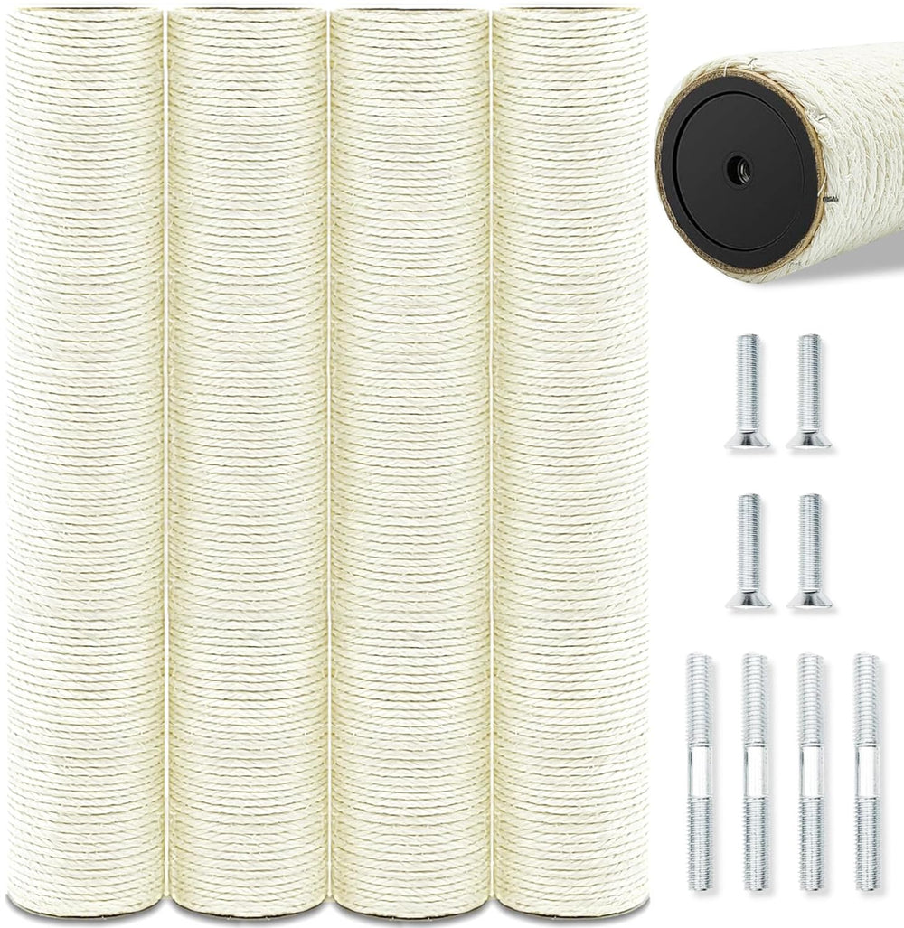 SIYIPURR poste-grattoir sisal 15-7 pouces, durable pour l'arbre à chat.