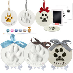 Skittypurr empreinte patte argile : impression nette et durable pour souvenir.