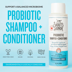 Après-shampoing Skout's Honor Chat, pelage soyeux et démêlé.