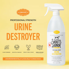 Skout's Honor pulverisateur-urine-chien : pulvérisation ciblée pour neutraliser les odeurs tenaces.
