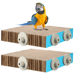 Skyygemm plate-forme plat pour oiseaux – espace de repos sûr et spacieux.