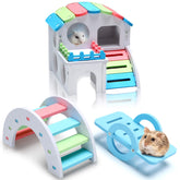 Skylety maison hamster hawaienne, abri sûr et élégant pour petits animaux.