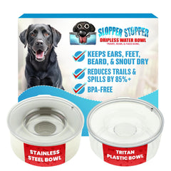 Bol Slopper Stopper en Tritan pour hydratation sans éclaboussures