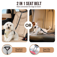 SlowTon, boucle rotative: connexion rapide au harnais du chien.