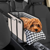 SlowTon Console Dog Seat avec garde anti-chute pour trajet sûr.