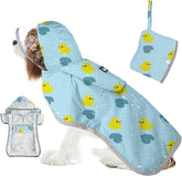 SlowTon manteau-pluie-chien capuche-transparente: protège la tête sans bloquer la vue.