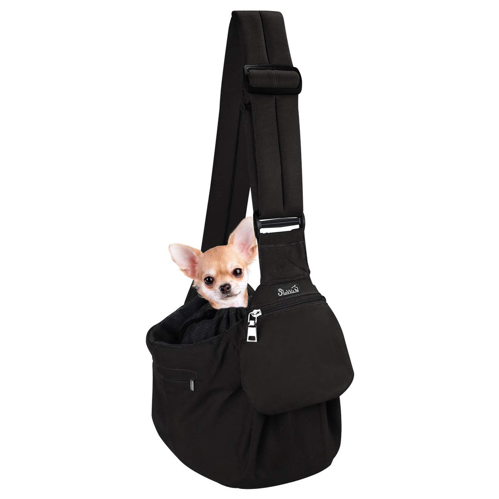 SlowTon sac porte-chien bandoulière rembourrée pour port confortable