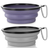 Bol SLSON pliable pour chien, pratique lors des balades et voyages.