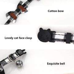 Collier SLSON plaid réglable 8-11 pouces, ajustement confortable.