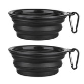 Gamelle pliable SLSON ouverte, idéale pour nourrir lors des sorties en plein air