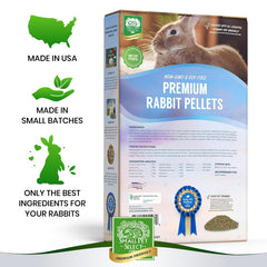 Bol lapin avec pellets Small Pet Select, alimentation pratique.