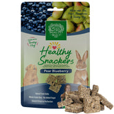 Emballage Small Pet Select Poire Myrtille, friandises saines pour petits animaux.