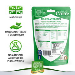 Small Pet Select Select Care – ingrédients naturels à base de foin Timothy pour une alimentation équilibrée.