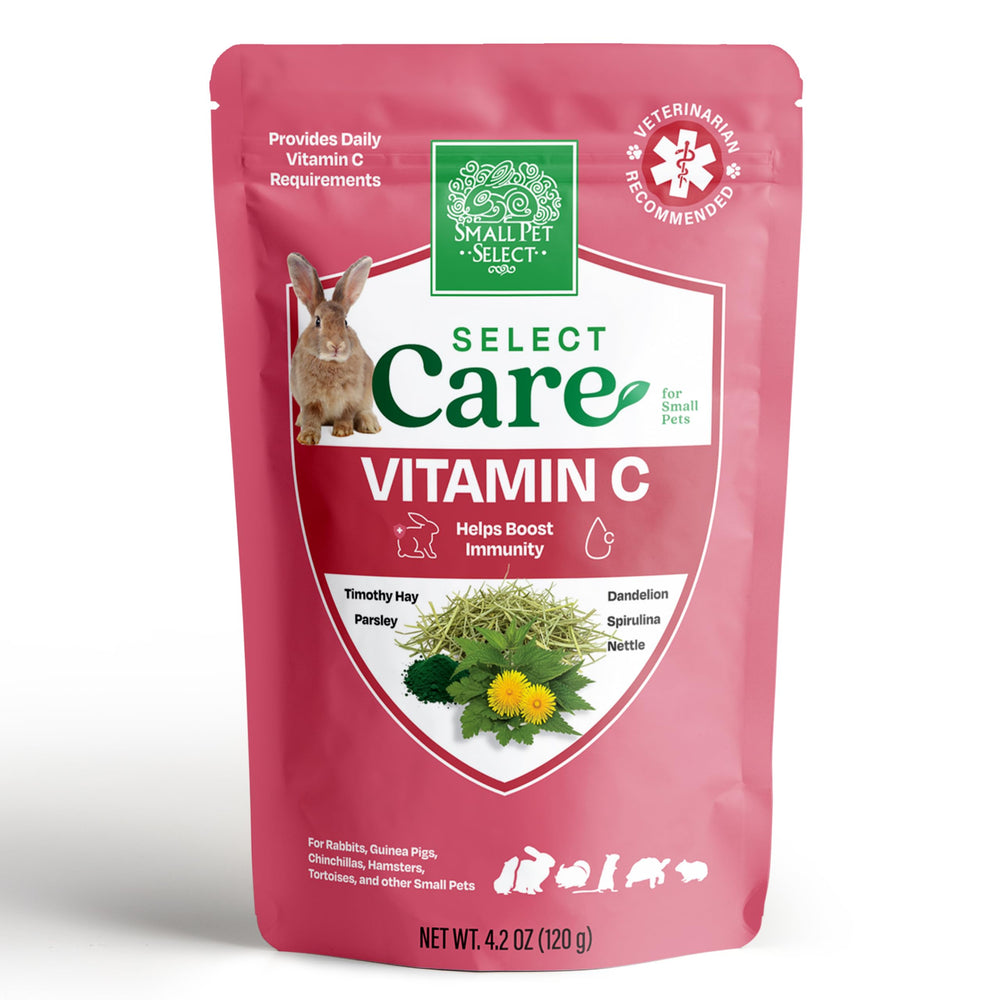Select Care Small Pet Select: biscuit au foin de timothy apport quotidien en vitamine C.
