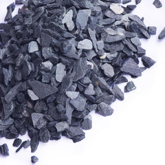 Gravier Small World ardoise naturelle, couleur gris bleuté, parfait pour l'aquascaping