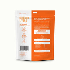smallbatch morceaux foie de poulet séchés: texture croquante et protéines élevées