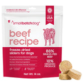Smallbatch Pets boeuf lyophilise pour chien, repas pratique et nutritif