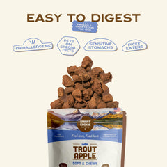 Smart Cookie sanglier patate douce biscuits: saveur robuste, parfaite récompense après promenade.