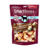SmartBones bâtonnet poulet enrobé, texture riche pour chiens actifs, plaisir durable.